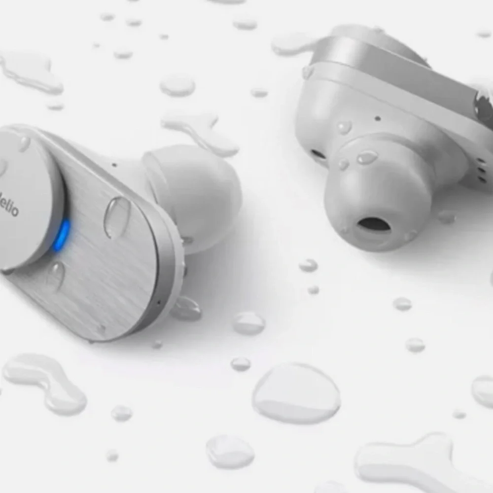 Philips Fidelio T1 Silver and White True Wireless Earbuds